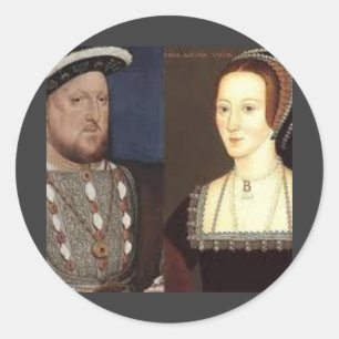 Adesivo Henry 8o e Anne Boleyn