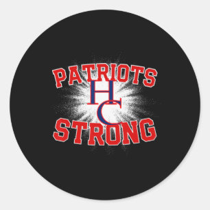 Adesivo Henry County Patriots Logo Strong Flag H