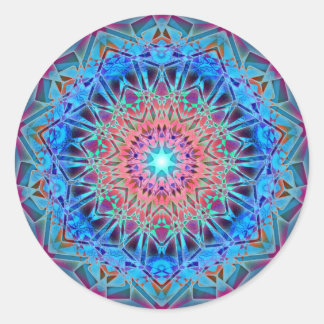 Adesivo Heptagram Sagrado Geometria Mandala