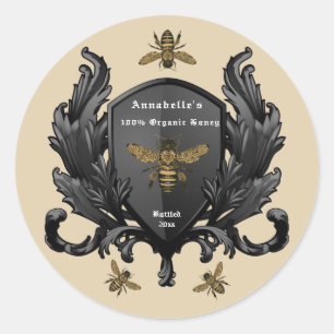 Adesivo Herald Crown Honey Label Personalizar