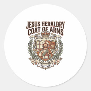 Adesivo Heráldica de Jesus Brasão de Armas Jesus Heráldica