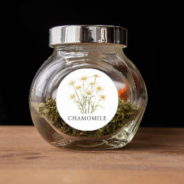 Adesivo Herb Chamomile Watercolor