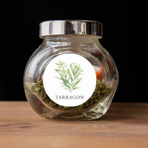 Adesivo Herb Tarragon Watercolor