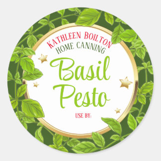 Adesivo Herbos basil pesto astros italianos