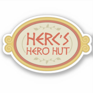 Adesivo Herc's Hero Hut Sticker