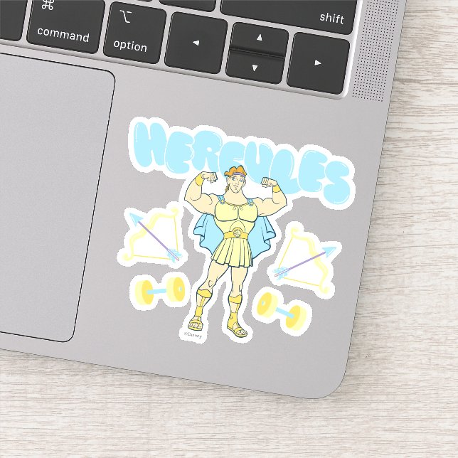 Adesivo Hercules Arrows and Dumbbells Flex Sticker (Detalhe)
