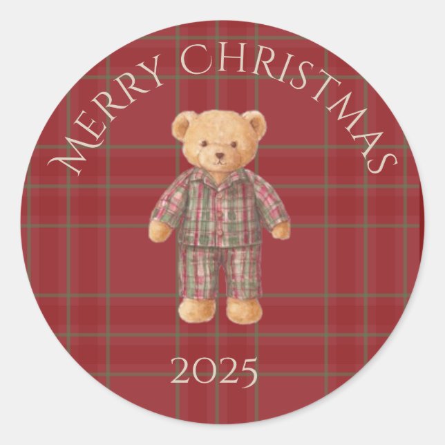 Adesivo Heritage Holiday Bear Sticker (Frente)