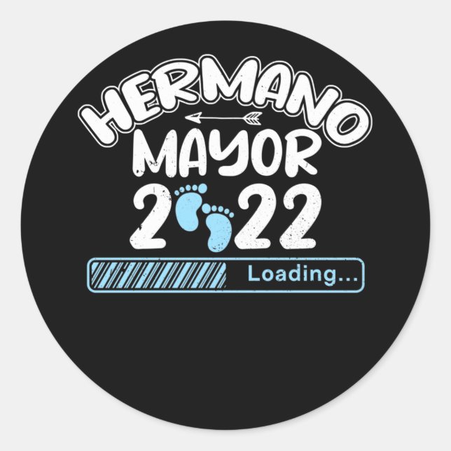 Adesivo Hermano Mayor 2022 Loading (Frente)
