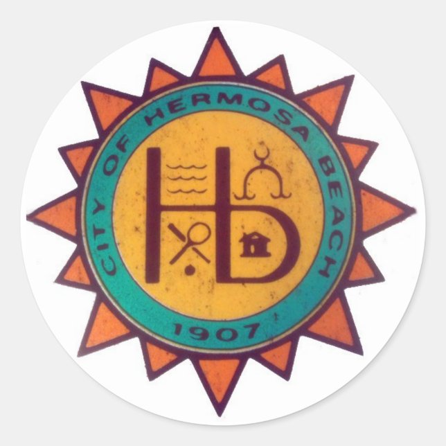 Adesivo Hermosa Beach Seal (Frente)