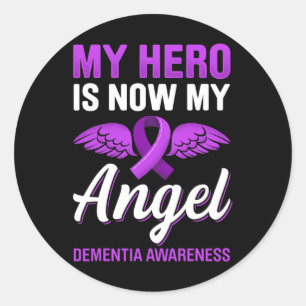 Adesivo Hero É Agora Meu Anjo Dementia Alzheimerso