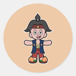 Adesivo Hero Momotaro, o Menino Pêssego