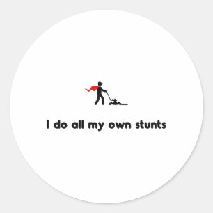 Adesivo Herói de sega do gramado