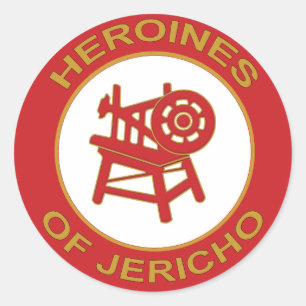 Adesivo Heroína de Jericho