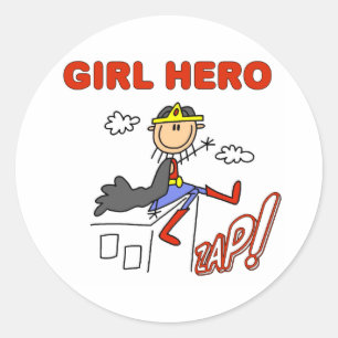 Adesivo Heroína Menina no Telhado