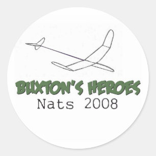 Adesivo Heróis de Buxton - Sticker 2008