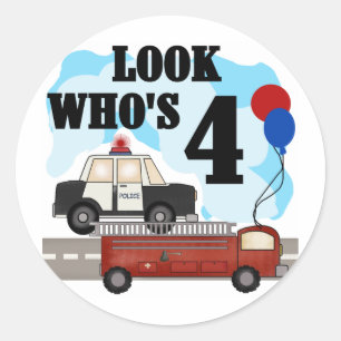 Adesivo Heróis do Dia 4