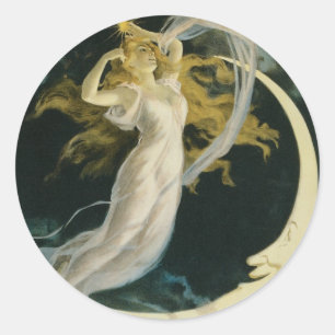 Adesivo Herrmann ~ Maid of the Moon Vintage MagyzAct