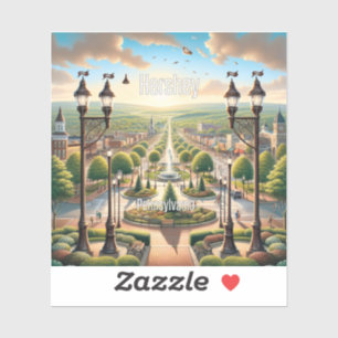 Adesivo Hershey Pennsylvania 3 Inch Vinyl Sticker