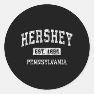 Adesivo Hershey Pennsylvania Pa Estabelecido Esporte
