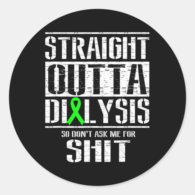 Adesivo Hetero Fora Da Diálise Não Me Faça Divertir Com O  (Frente)