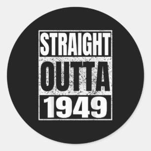 Adesivo Hetero Fora De 1949, Ano De Nascimento Vi