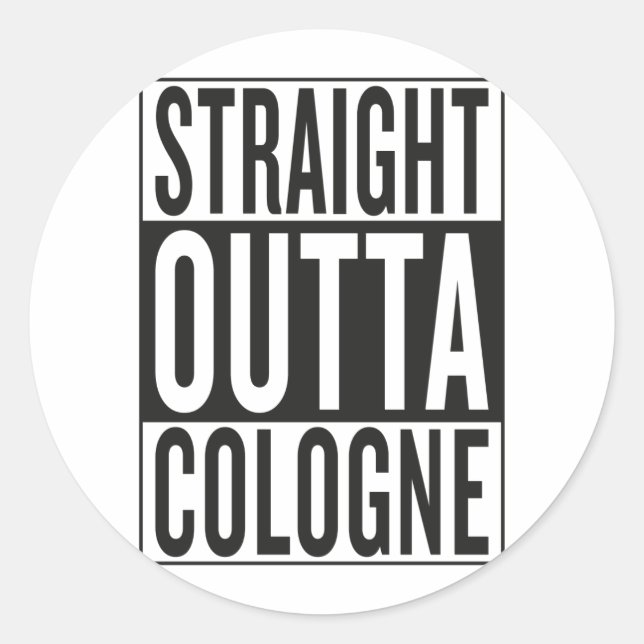 Adesivo hetero fora de Colônia (Frente)