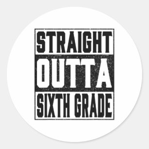 Adesivo Hetero Fora do Sexto Graduado do 6 2025