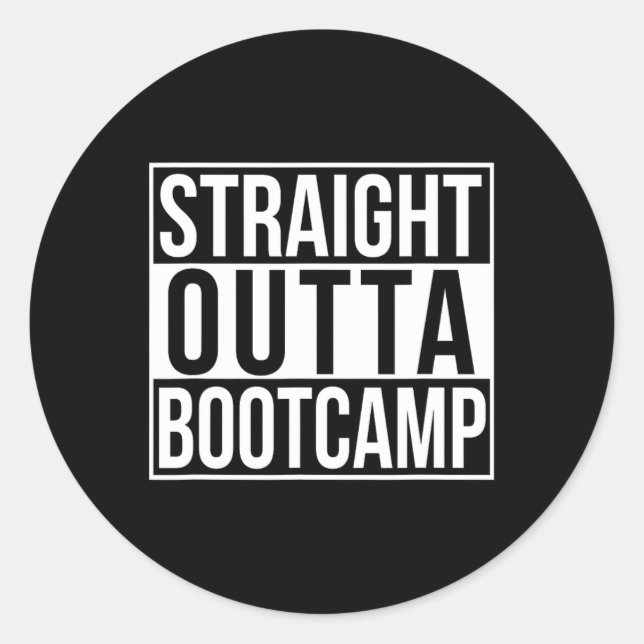 Adesivo Hetero Outta Bootcamp (Frente)