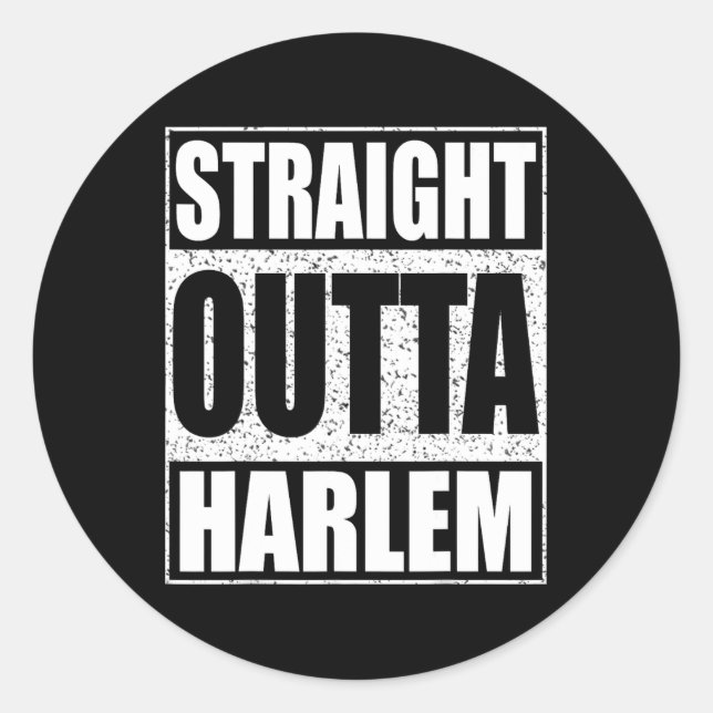 Adesivo Hetero Outta Harlem (Frente)