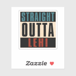 Adesivo Hetero Outta Lehi Utah UT