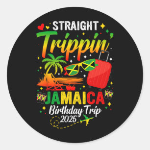 Adesivo Hetero Trippin' Jamaica Vacation 2025 Birthday F