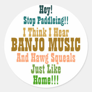Adesivo Hey! , Parada Paddleing!! , Eu penso que eu me