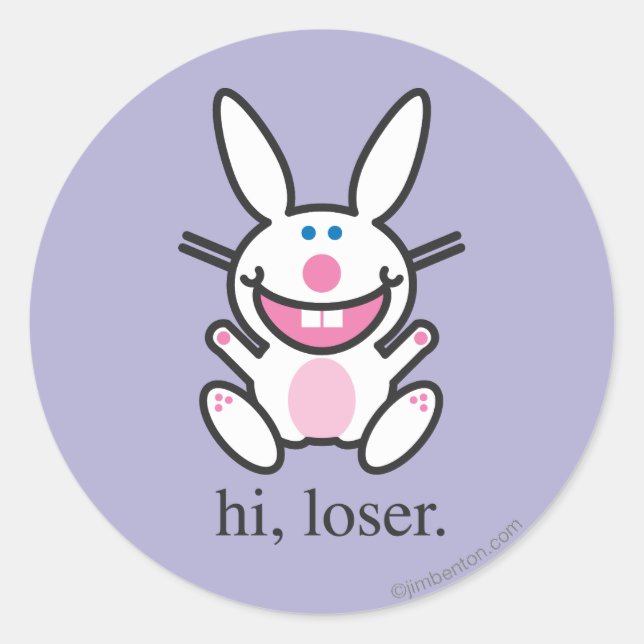 Adesivo Hi Loser (Frente)