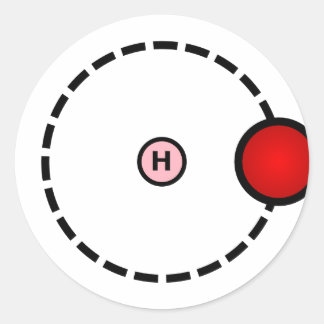 Adesivo Hidrogênio Atom