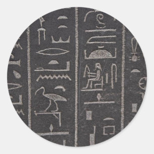 Adesivo Hieroglyphs egípcios