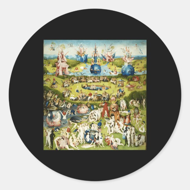 Adesivo Hieronymus Bosch O Jardim Das Delícias Ehly (Frente)
