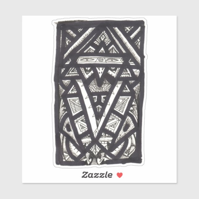 Adesivo Hierophant, por Brian Benson, vinil sticker (Folha)