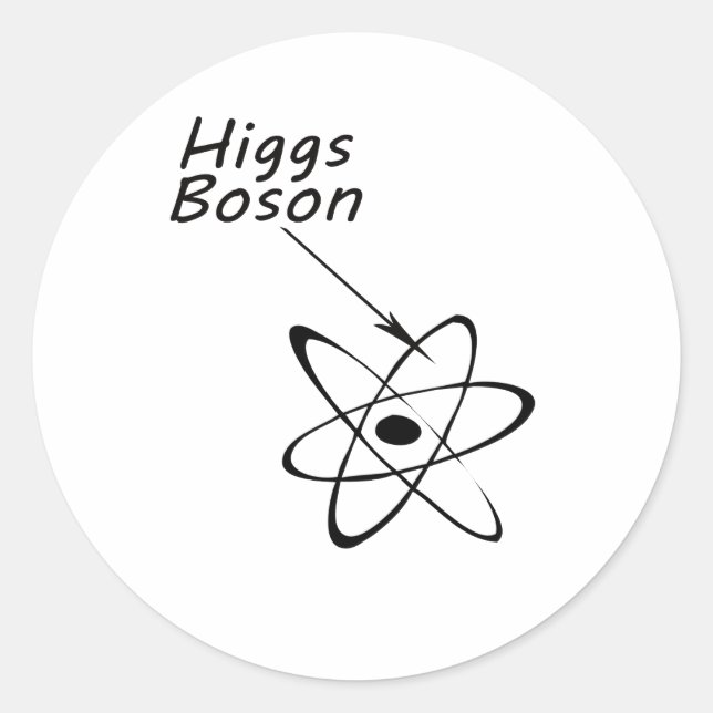Adesivo Higgs Boson (Frente)
