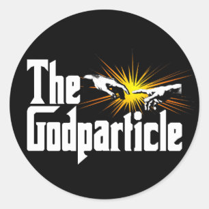 Adesivo Higgs Boson The Godparton - Nerd Engraçado De Físi