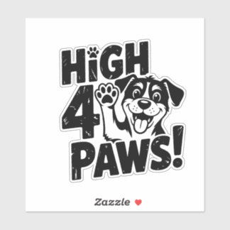 Adesivo High 4 Paws Dog