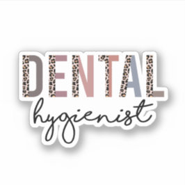 Adesivo Higienista Dental, Presente para Formando Higienis