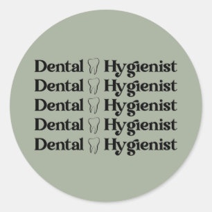 Adesivo Higienista dentária   Dentista RDH Dentist Dental 