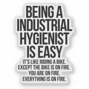 Adesivo Higienista industrial