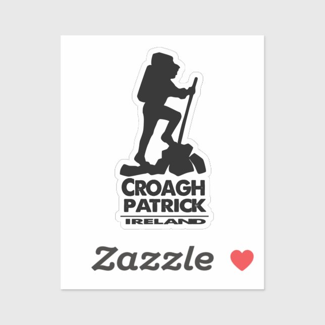 Adesivo Hike Croagh Patrick - Irlanda - Sticker (Folha)