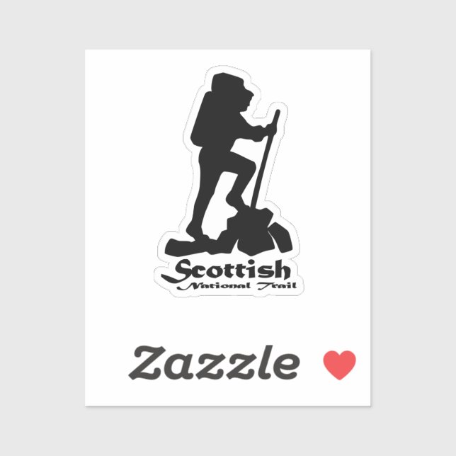 Adesivo Hike - Scottish National Trail - Sticker (Folha)