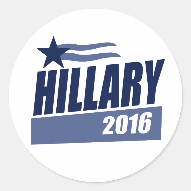 Adesivo HILLARY 2016 CAMPAIGN BANNER.png (Frente)