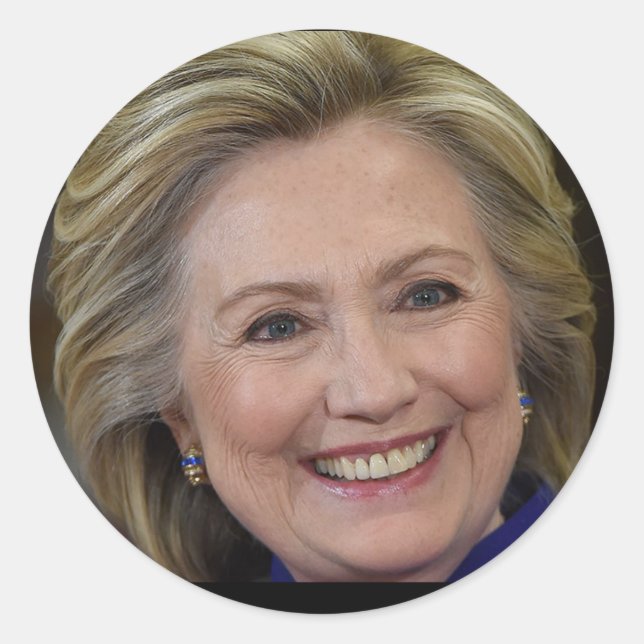 Adesivo Hillary Clinton (Frente)