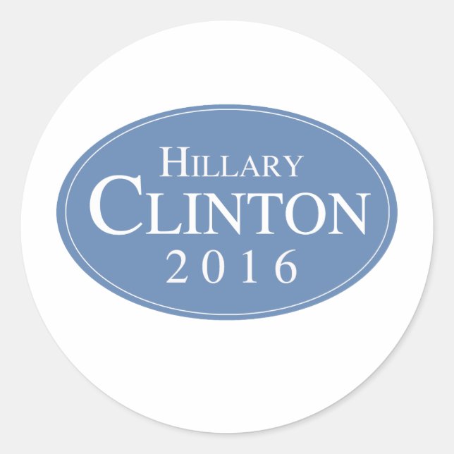 Adesivo HILLARY CLINTON 2016 OVALESQUE -.png (Frente)