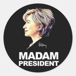 Adesivo Hillary Clinton "Madre Presidente" Sticker