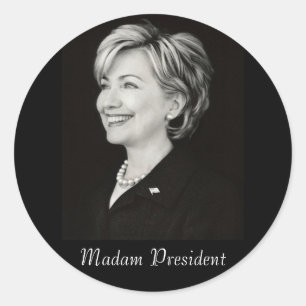 Adesivo Hillary Madre Presidente Sticker